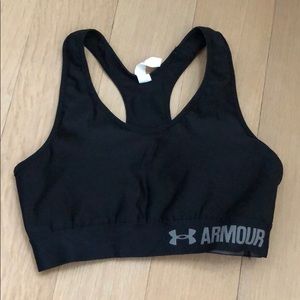 Under armour compression sports bra